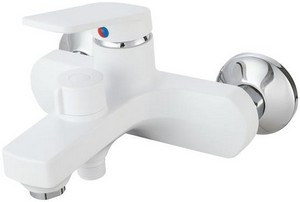 Смеситель для ванны Solone PLA-3101 с монолитным корпусом, корпус пластик