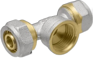 МП Тройник T20х1/2"х20 2 цанги/ГАЙКА OTMO